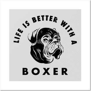 Boxer Posters and Art